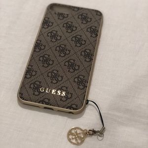 Guess gold phone case